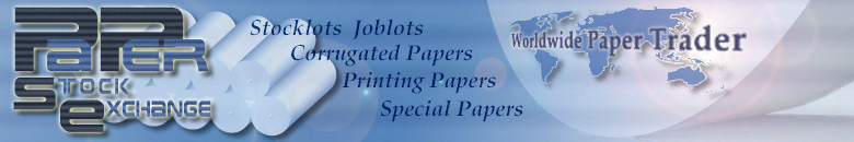 PPSE - Paper Stock Exchange: Cartón ondulado, Papel de impresión y Papel especial